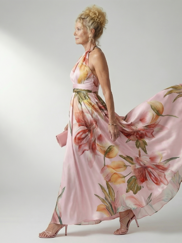 Drevante | Amiel Floral Maxi Dress