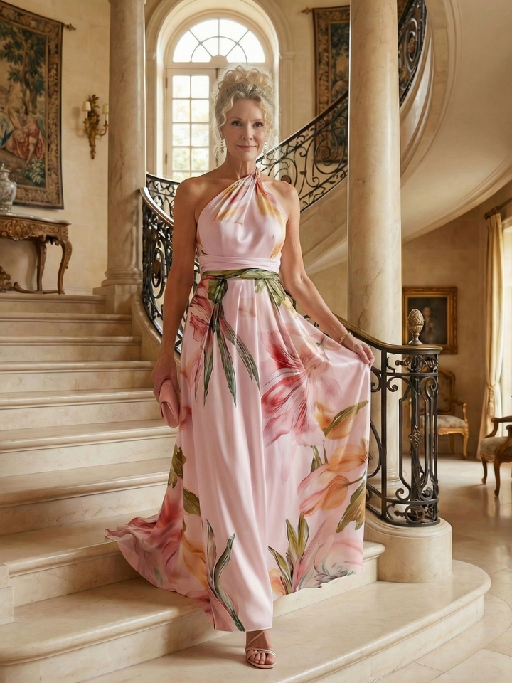 Drevante | Amiel Floral Maxi Dress