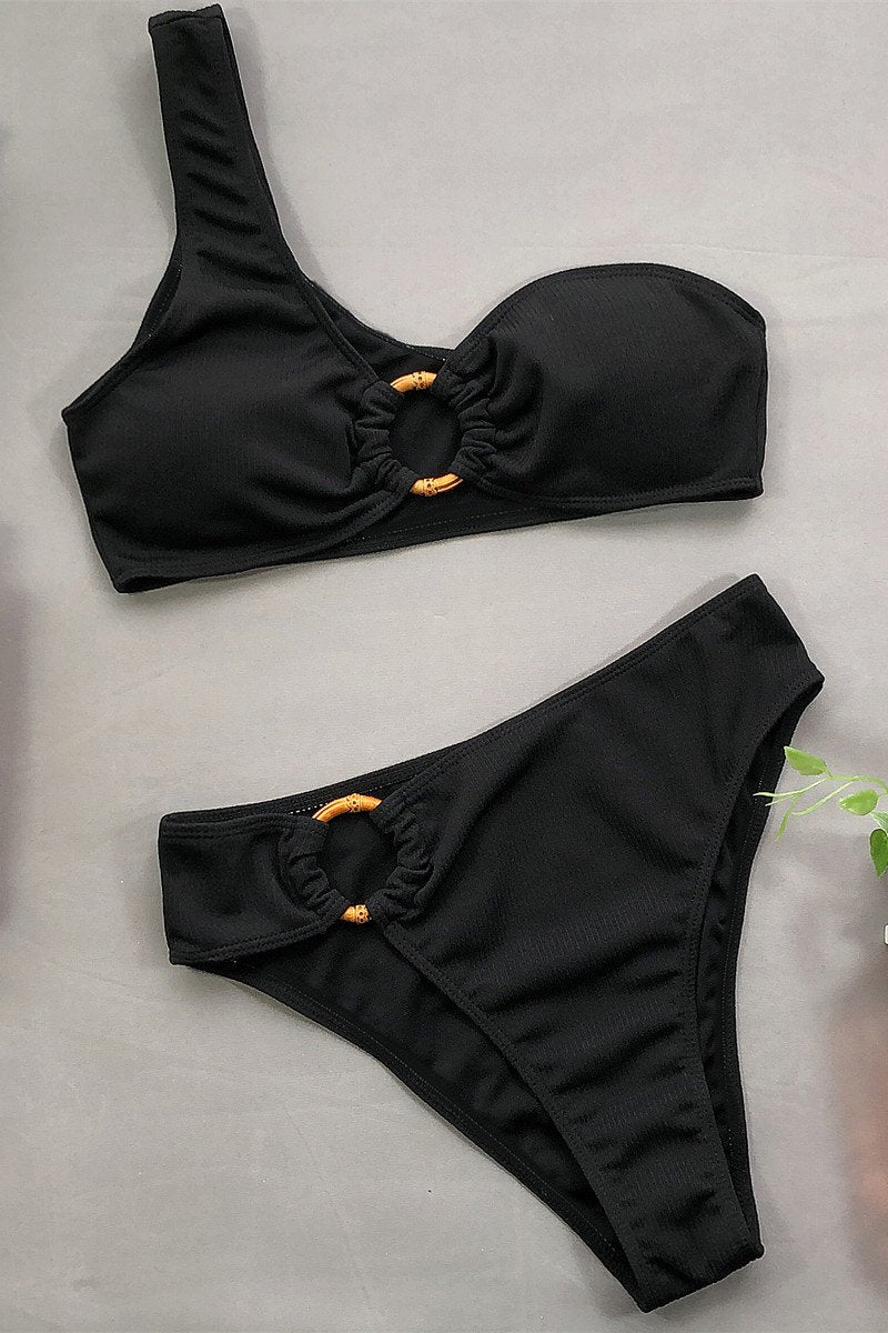 Bikini Diana – One Shoulder Top and High-Waisted Shaping Brief