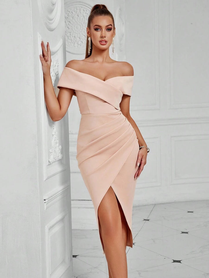 Elisanya Off Shoulder Elegant Dress