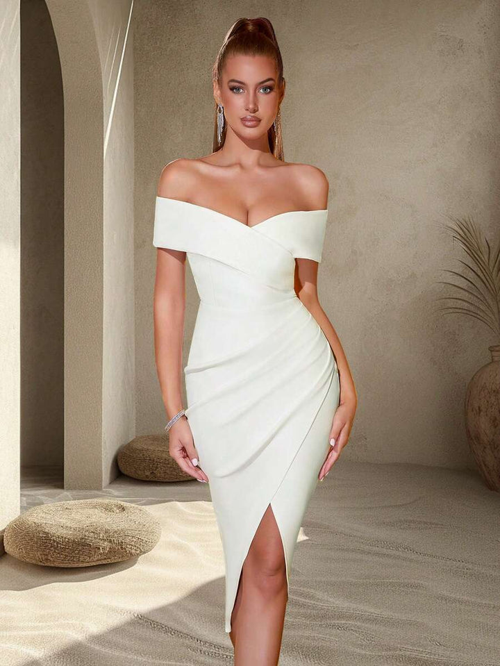 Elisanya Off Shoulder Elegant Dress