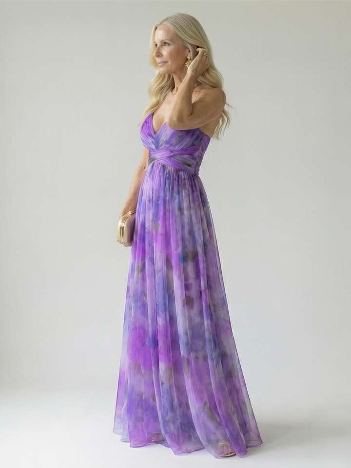 Drevante | Isel Wrap Maxi Dress