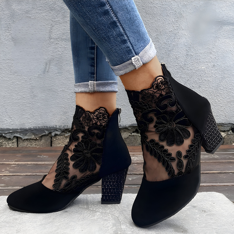 Margarith | Elegant Ankle Heels