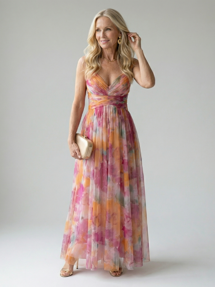 Drevante | Isel Wrap Maxi Dress