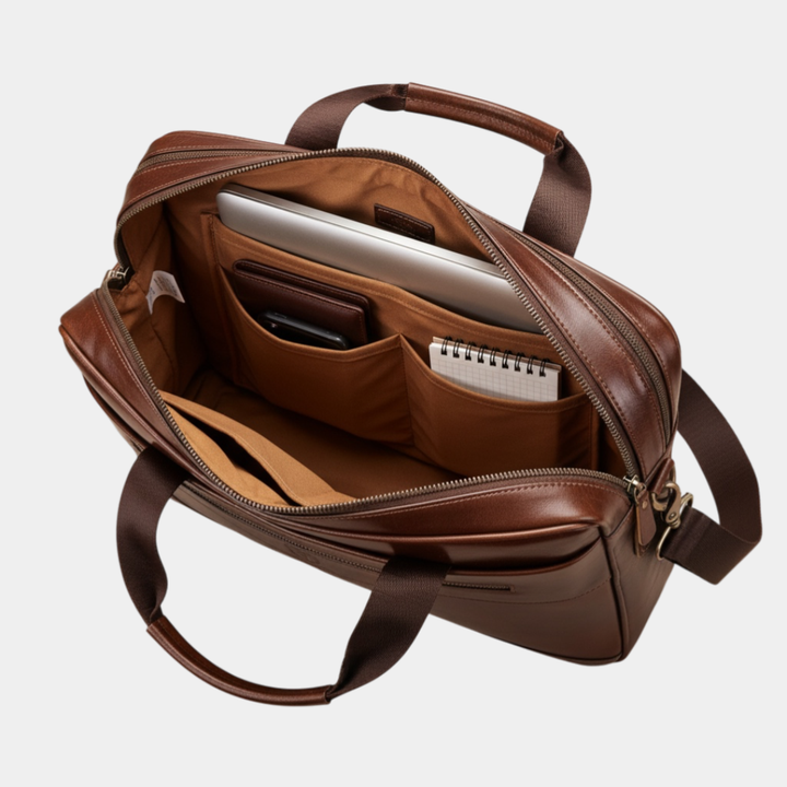 Drevante | Jacob Leather Briefcase