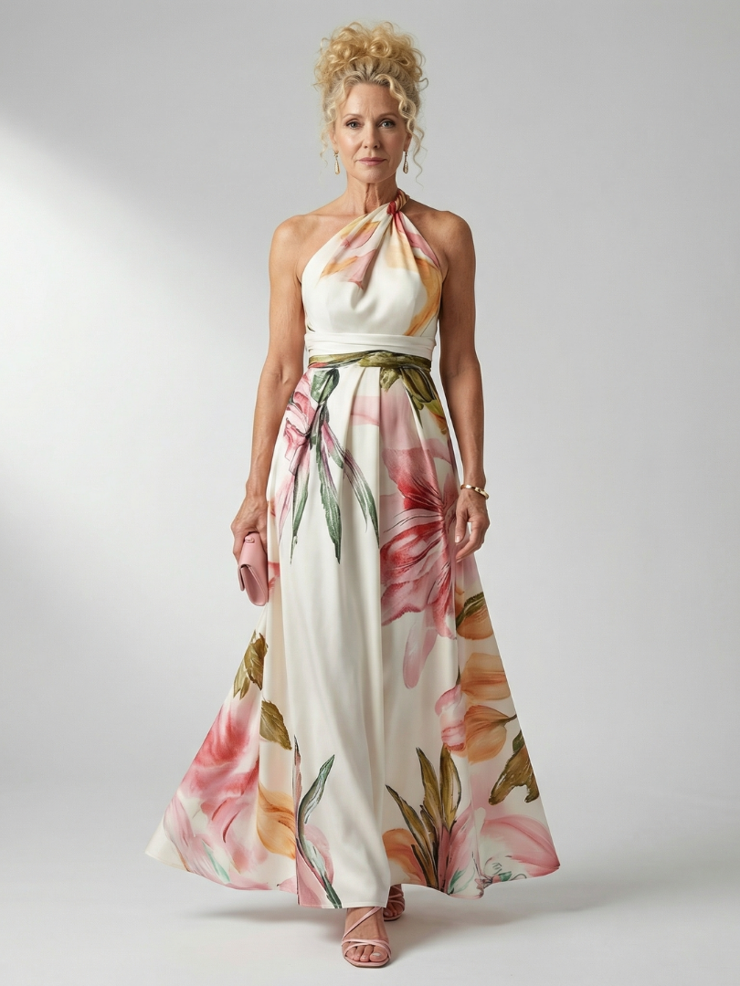 Drevante | Amiel Floral Maxi Dress