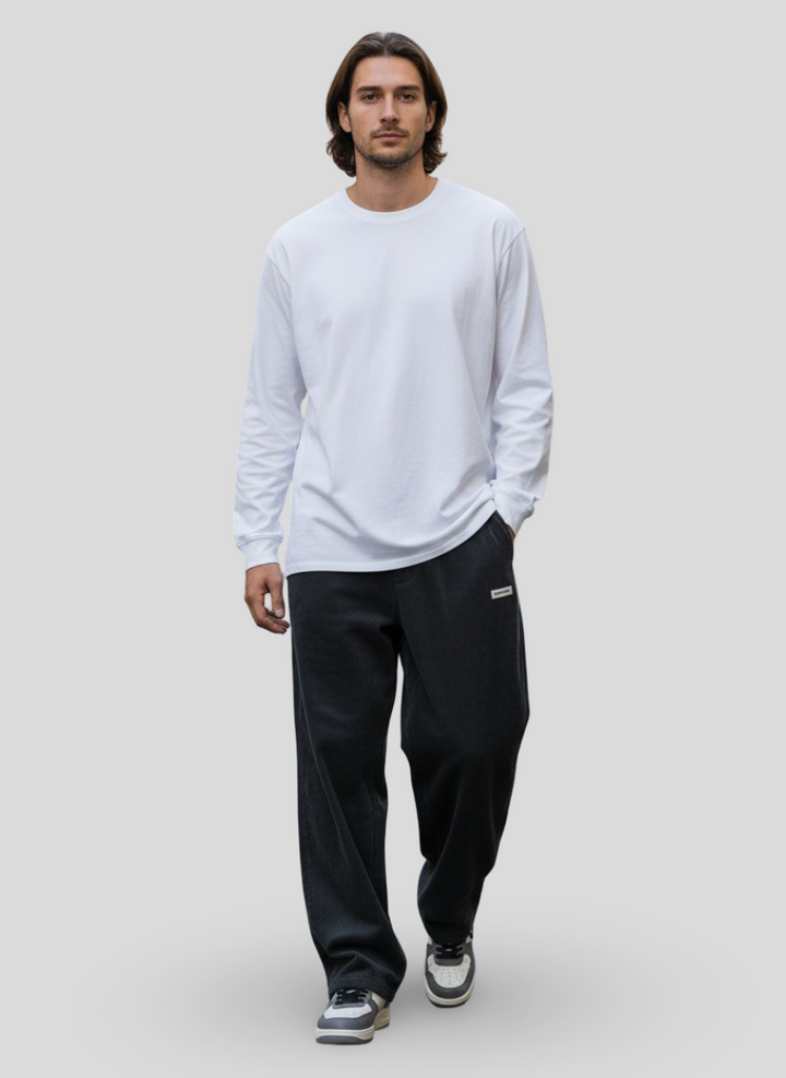 Drevante | Zaylor Velvet Wide-Leg Trousers