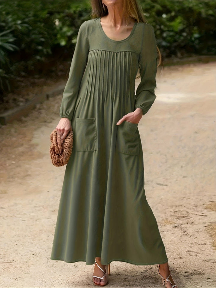 Drevante | Ella Long Sleeve Midi Dress