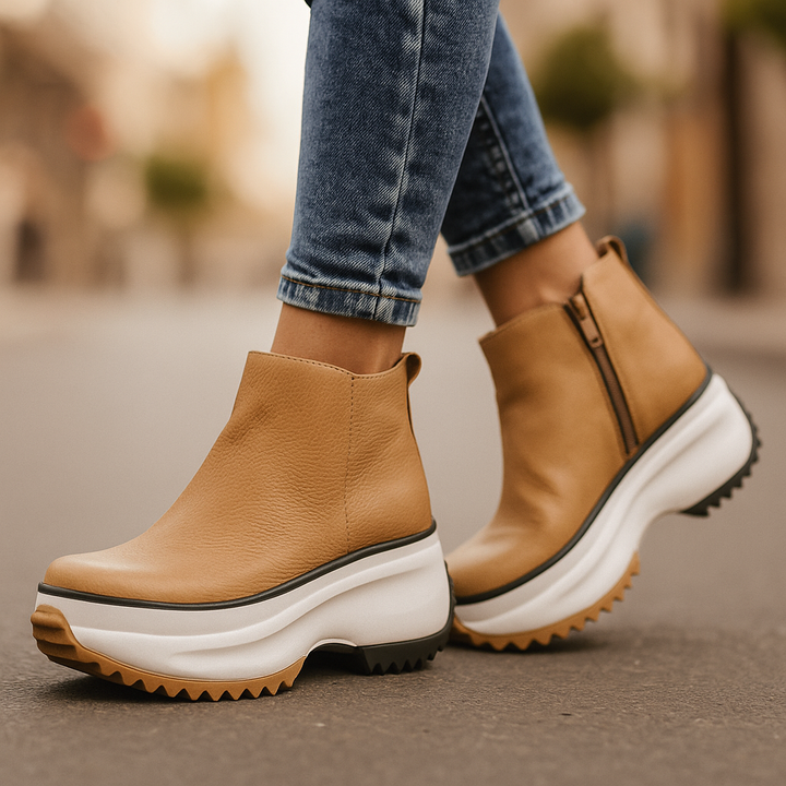 Avelisse | Urban Wedge Ankle Boots
