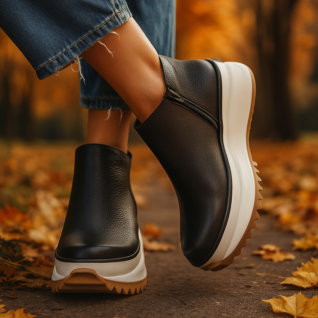 Avelisse | Urban Wedge Ankle Boots