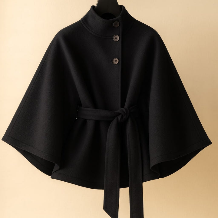 Drevante | Marina Belted Cape Coat