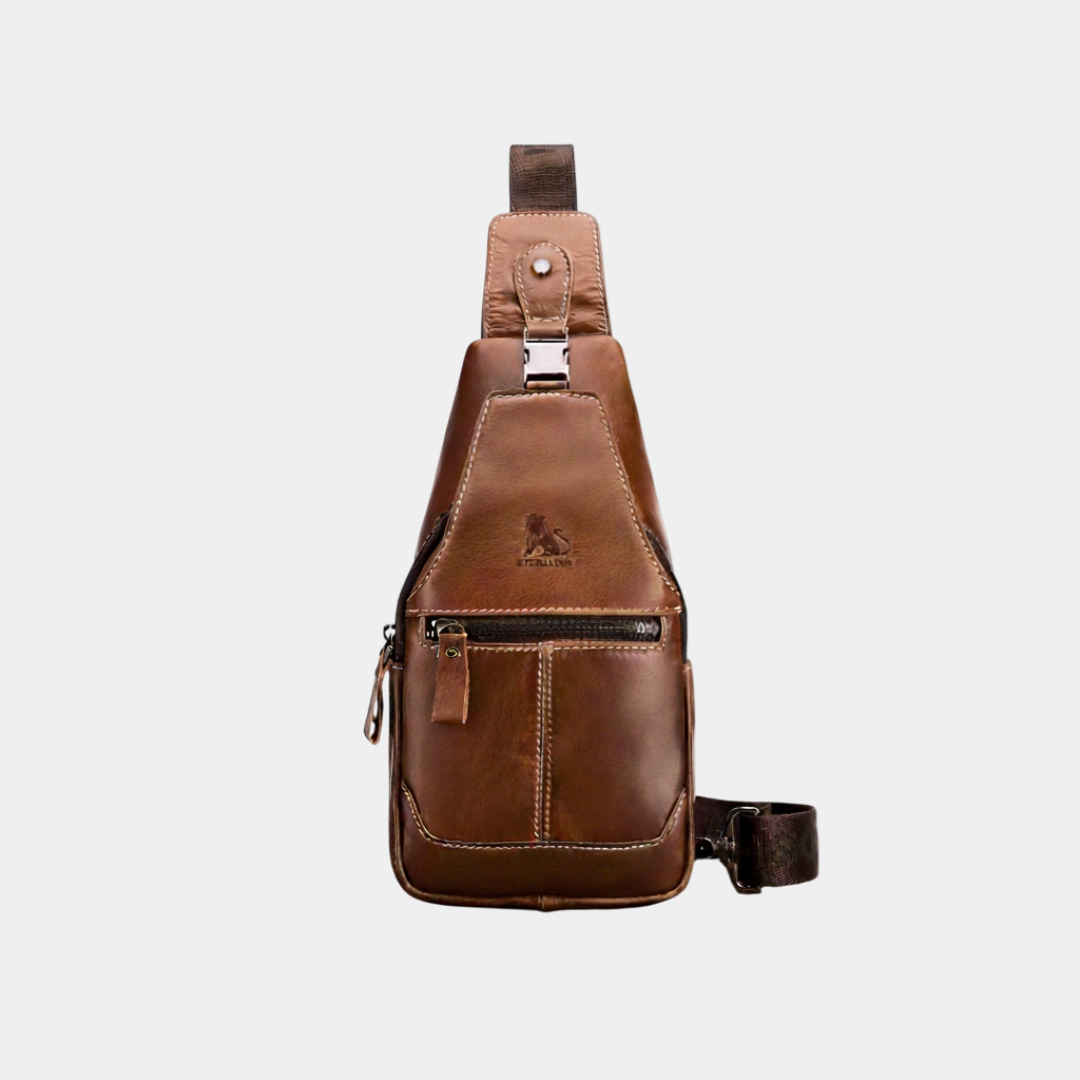 Drevante | Hugo Leather Chest Bag
