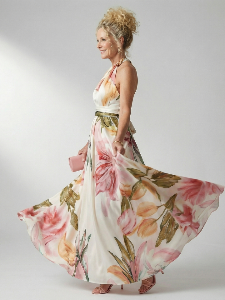 Drevante | Amiel Floral Maxi Dress
