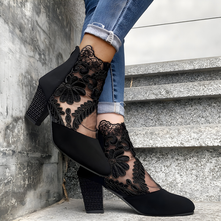 Margarith | Elegant Ankle Heels