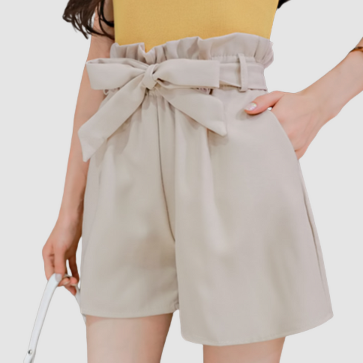 Drevante | Fran Paperbag Waist Shorts