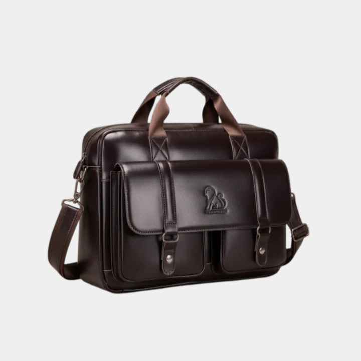Drevante | Theo Leather Briefcase