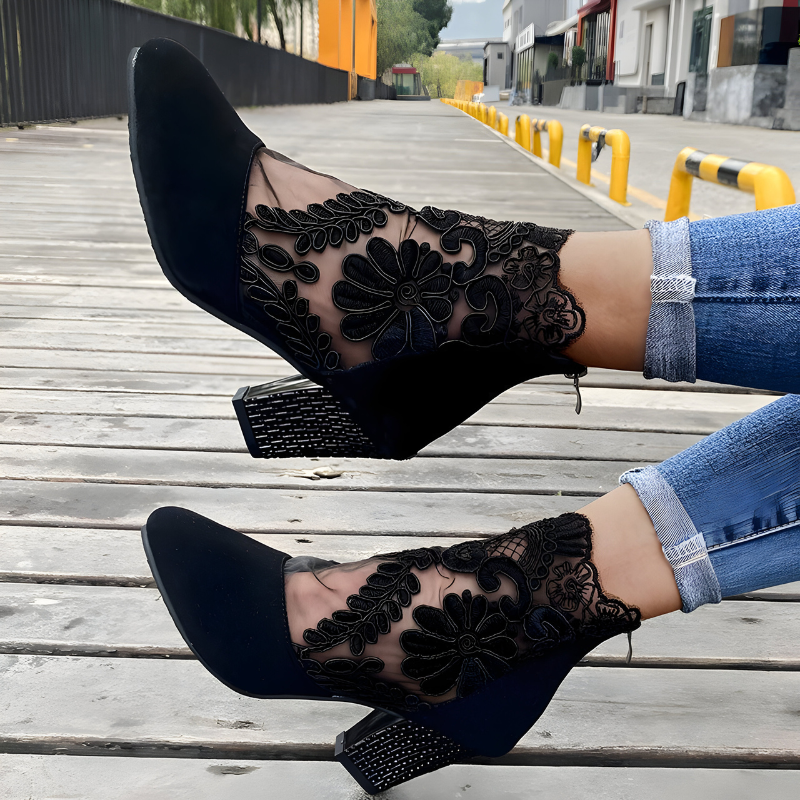 Margarith | Elegant Ankle Heels