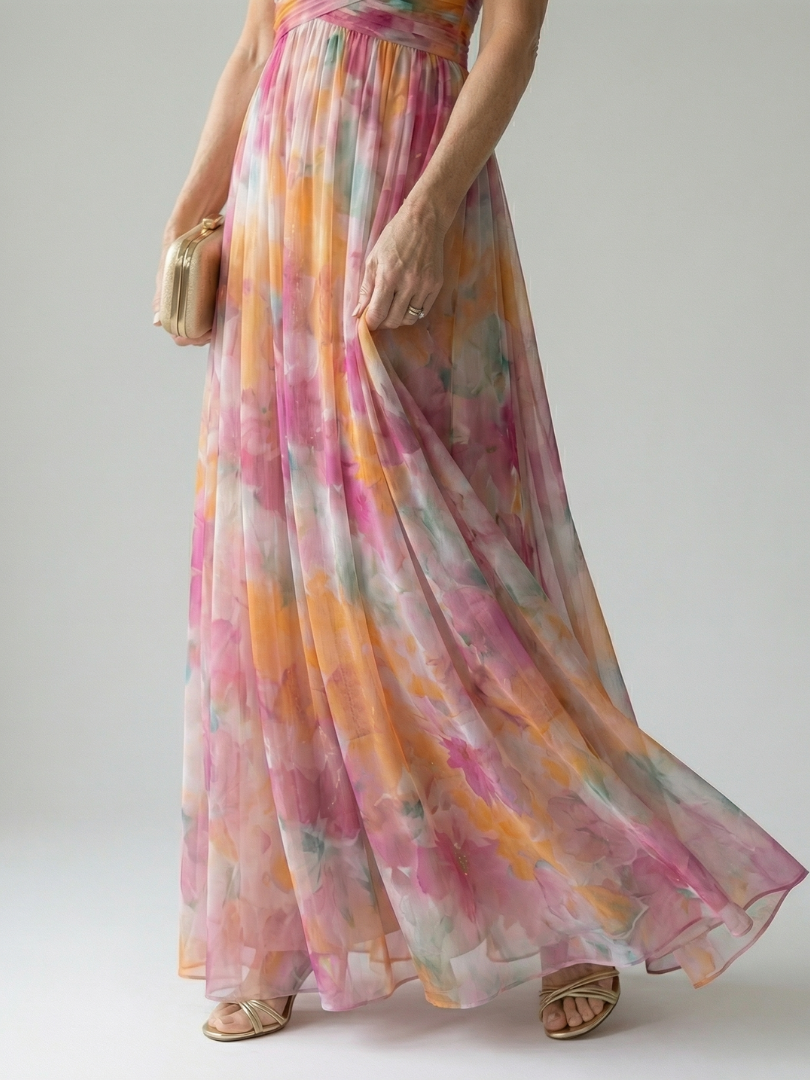 Drevante | Isel Wrap Maxi Dress