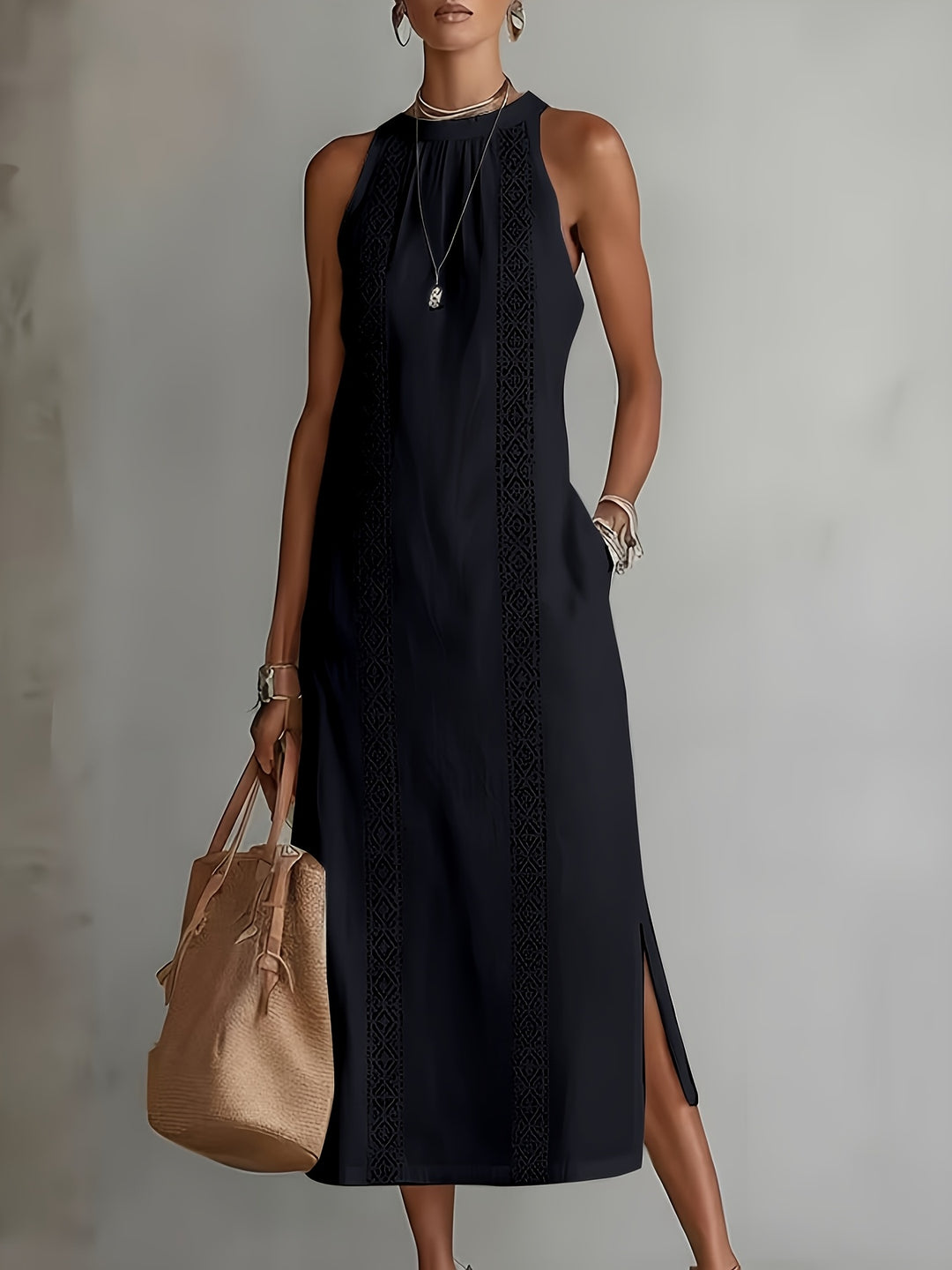Drevante | Retro Lace Tunic Dress