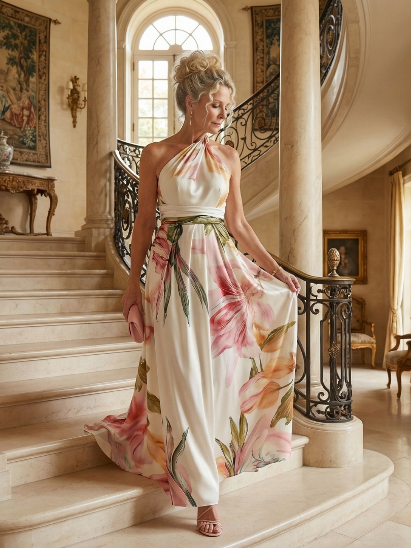 Drevante | Amiel Floral Maxi Dress