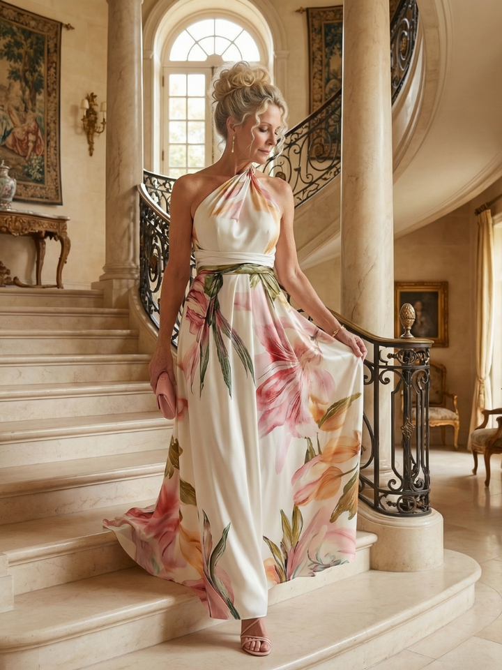 Drevante | Amiel Floral Maxi Dress