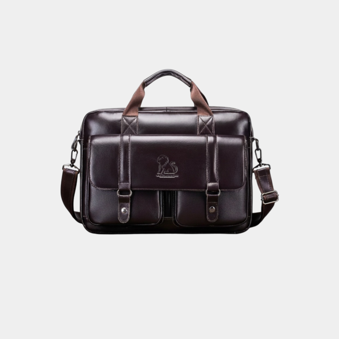 Drevante | Theo Leather Briefcase