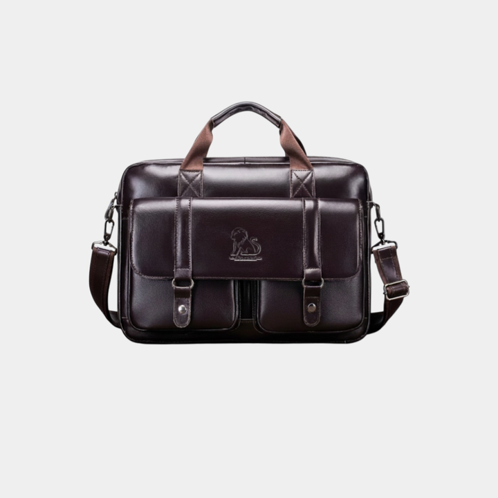 Drevante | Theo Leather Briefcase