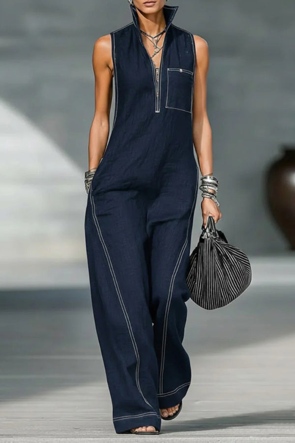 Drevante | Sera Wide Leg Jumpsuit
