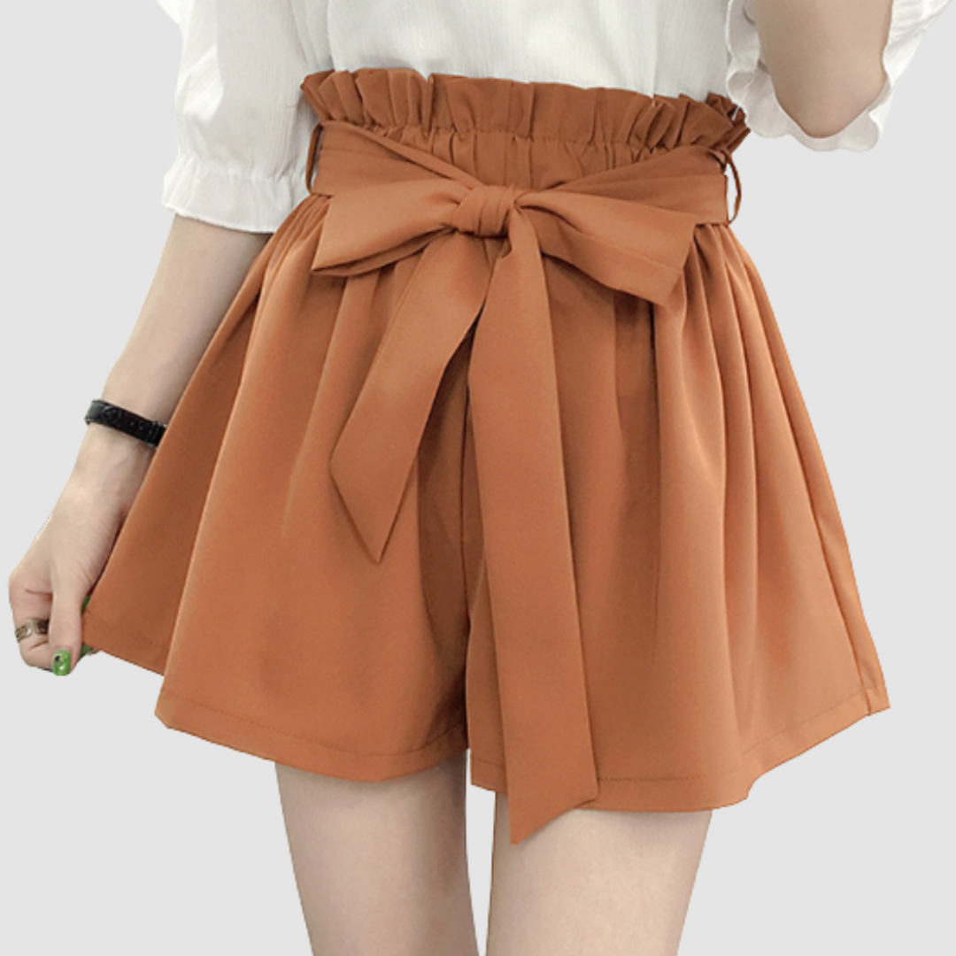 Drevante | Fran Paperbag Waist Shorts