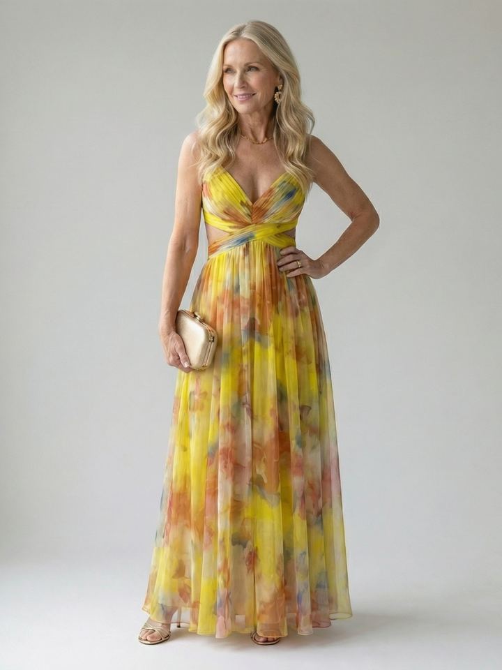 Drevante | Isel Wrap Maxi Dress