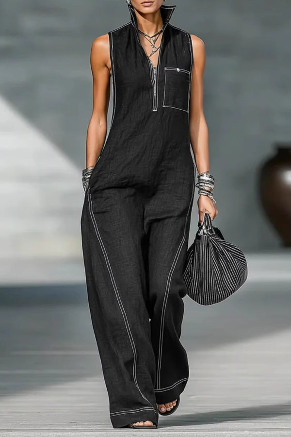 Drevante | Sera Wide Leg Jumpsuit