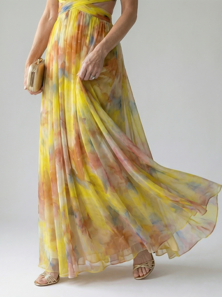 Drevante | Isel Wrap Maxi Dress