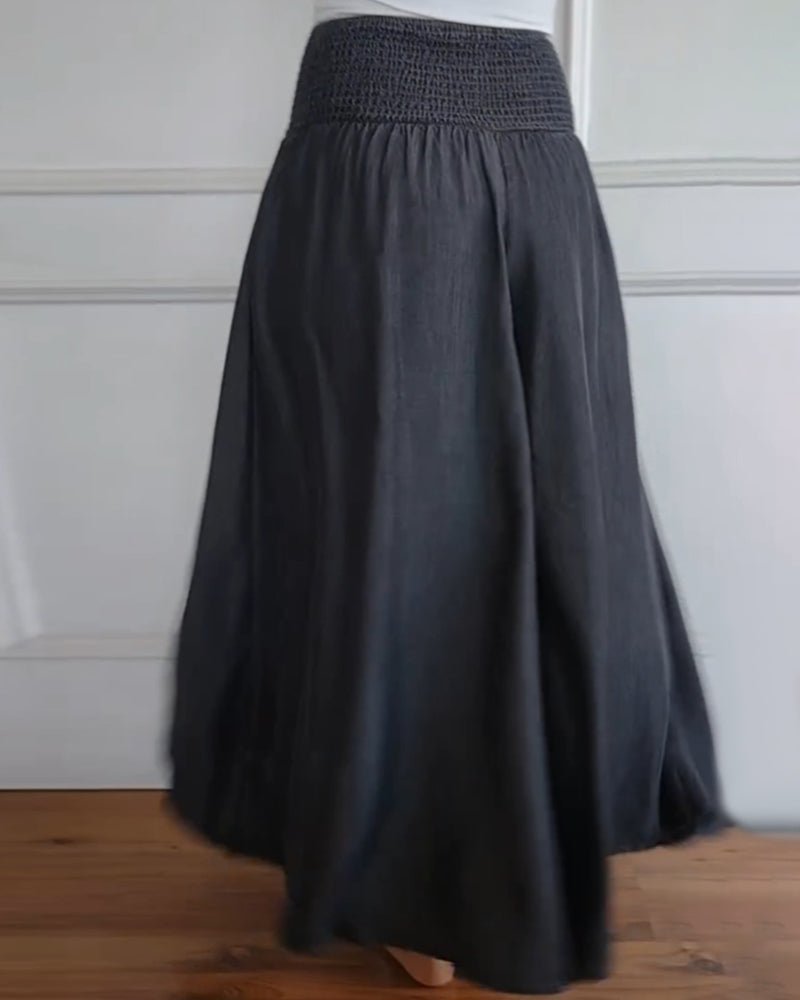 Sage | Flowy Stretch Trousers