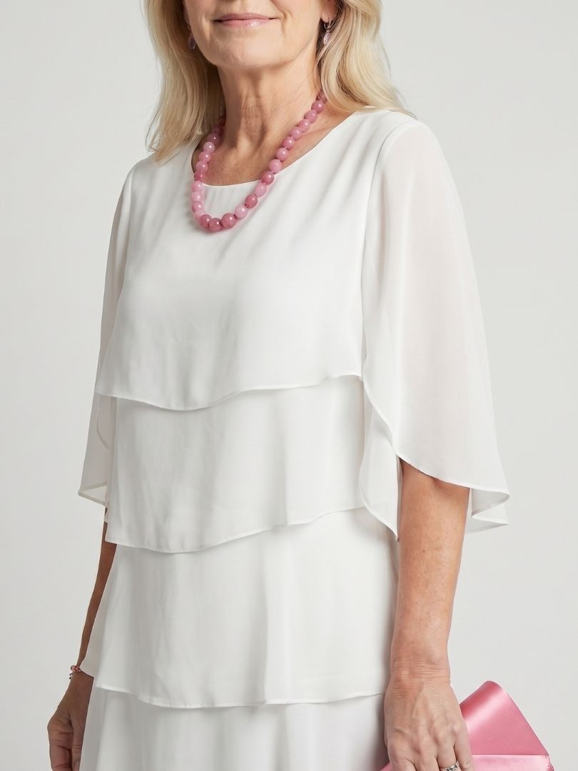 Drevante | Brent Layered Tier Midi Dress