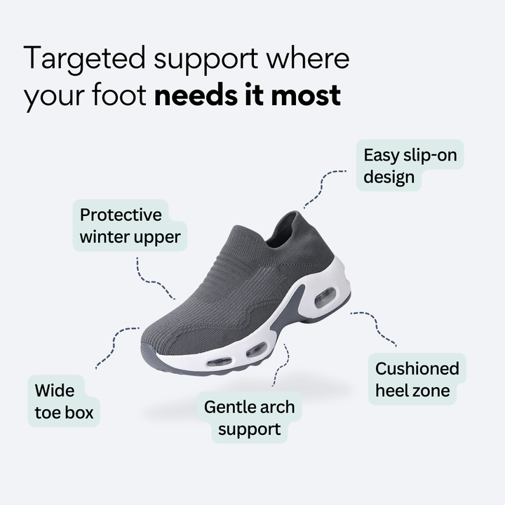 Diana | Orthopaedic No-Lace Air Shoes