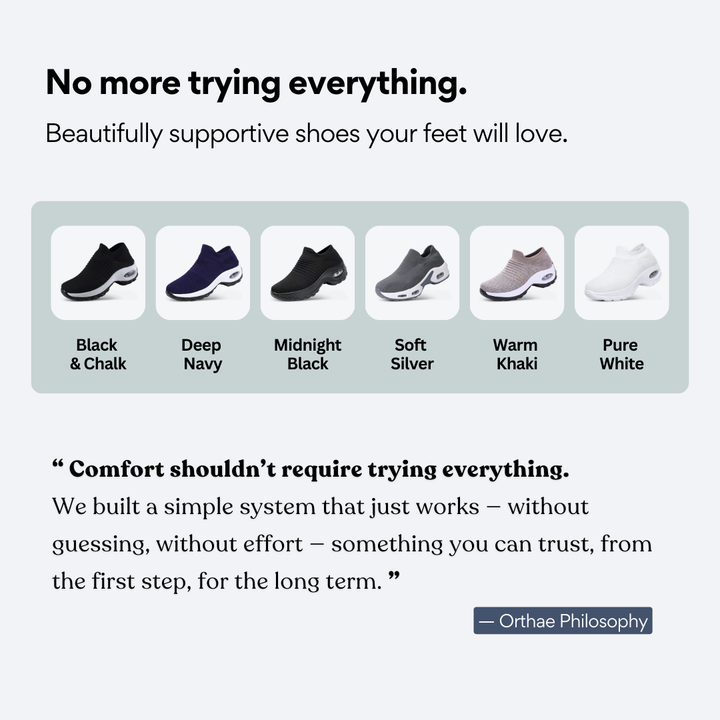 Diana | Orthopaedic No-Lace Air Shoes