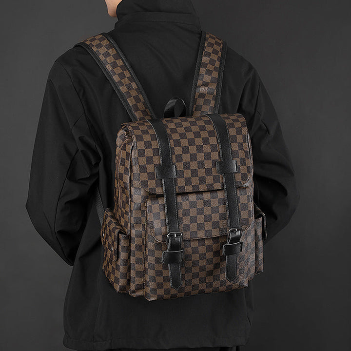 Drevante | Damier Check Backpack