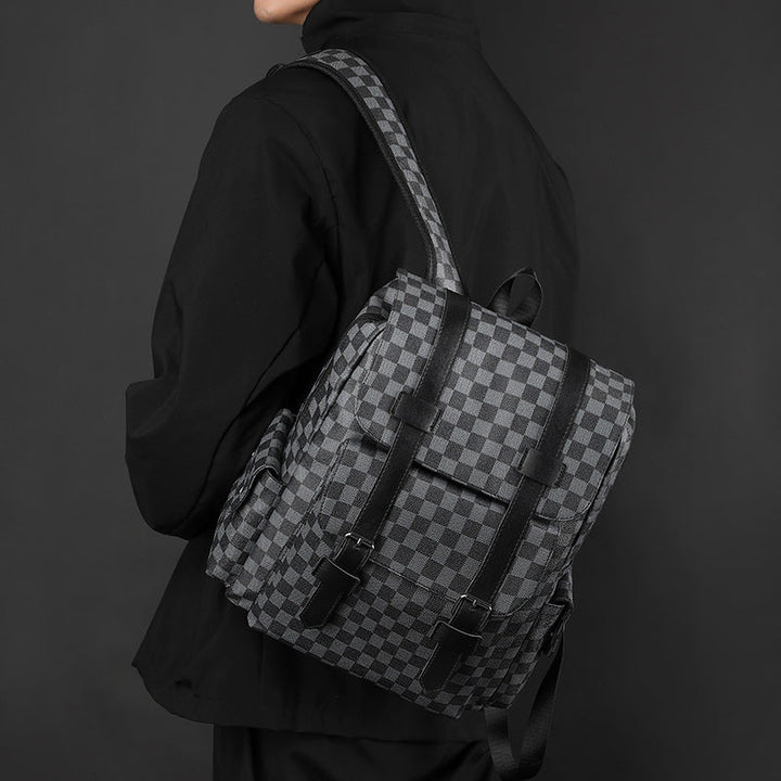 Drevante | Damier Check Backpack