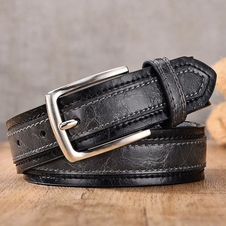 Drevante | John Hardy Two-Tone Leather Belt