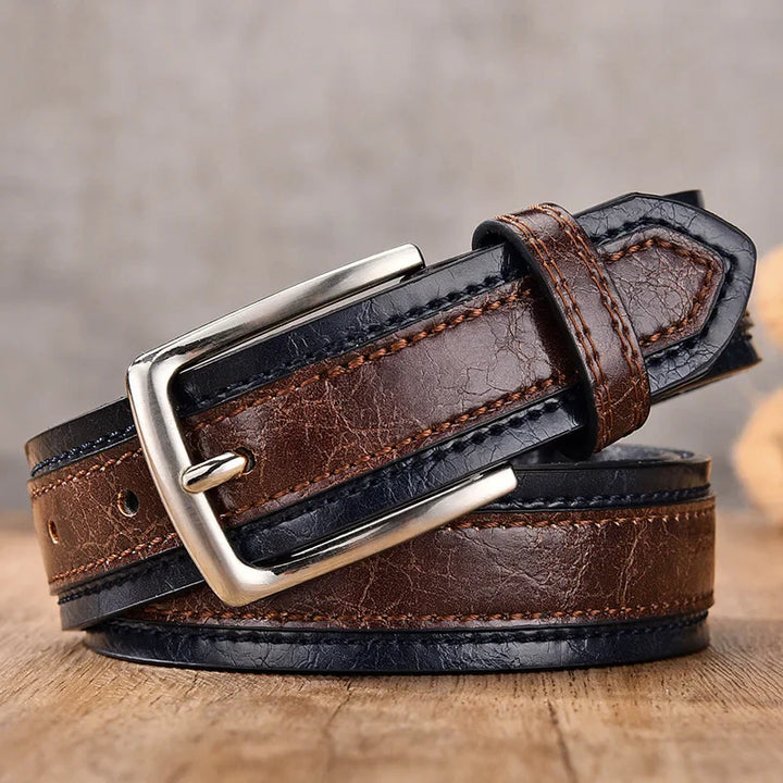 Drevante | John Hardy Two-Tone Leather Belt