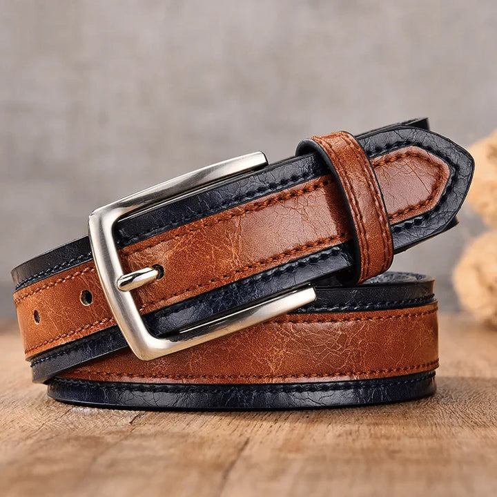 Drevante | John Hardy Two-Tone Leather Belt