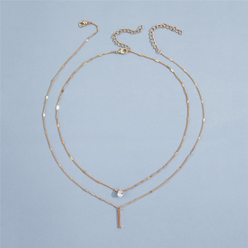 Drevante | Vintage Gold Pendant Necklace Set