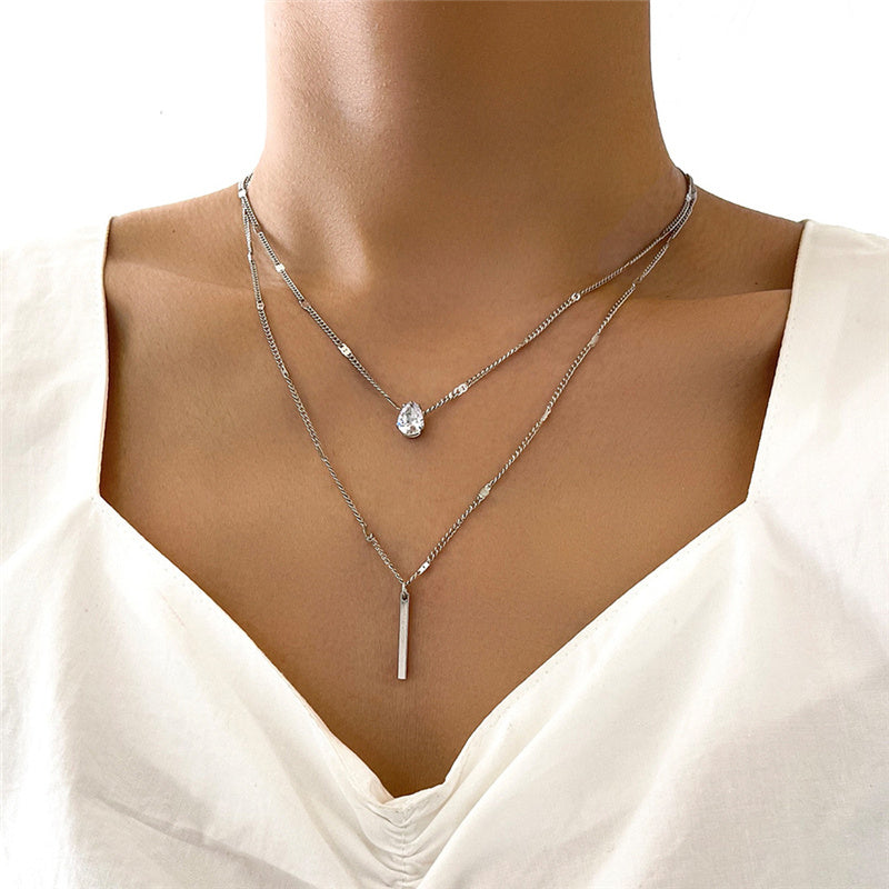 Drevante | Vintage Gold Pendant Necklace Set