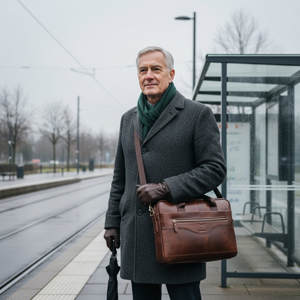 Drevante | Jacob Leather Briefcase