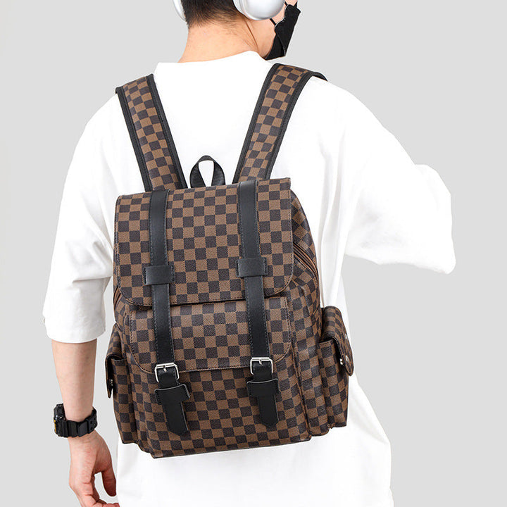 Drevante | Damier Check Backpack