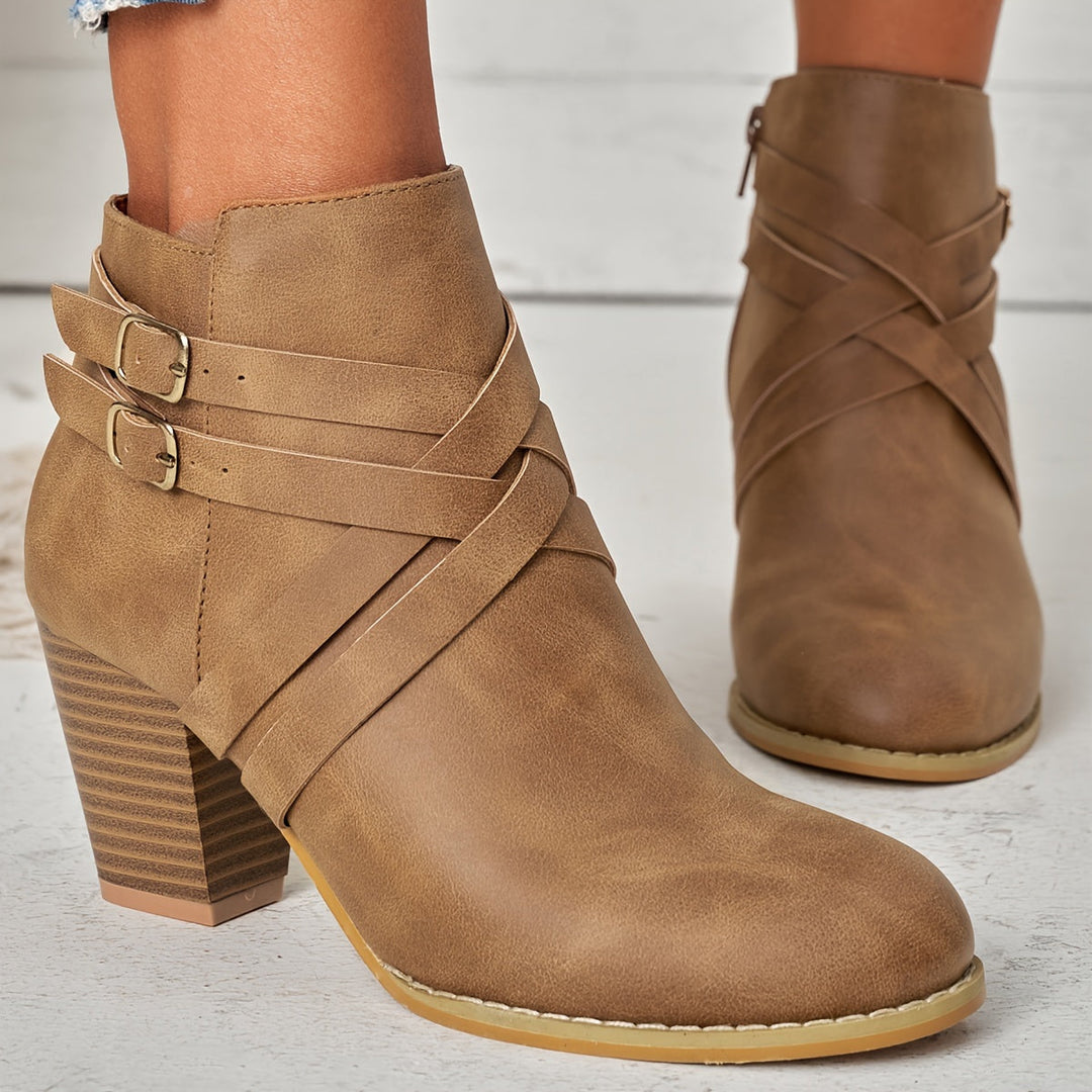 Orabella | Stylish Heeled Ankle Boots