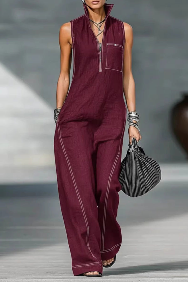 Drevante | Sera Wide Leg Jumpsuit