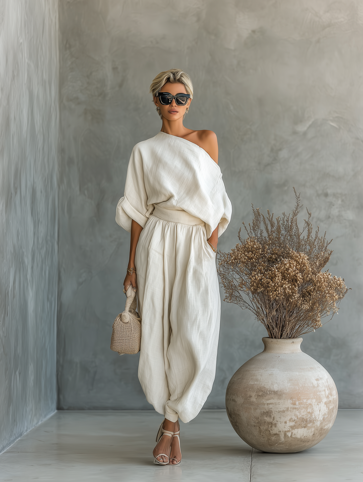 Drevante | Abira Off-Shoulder Set