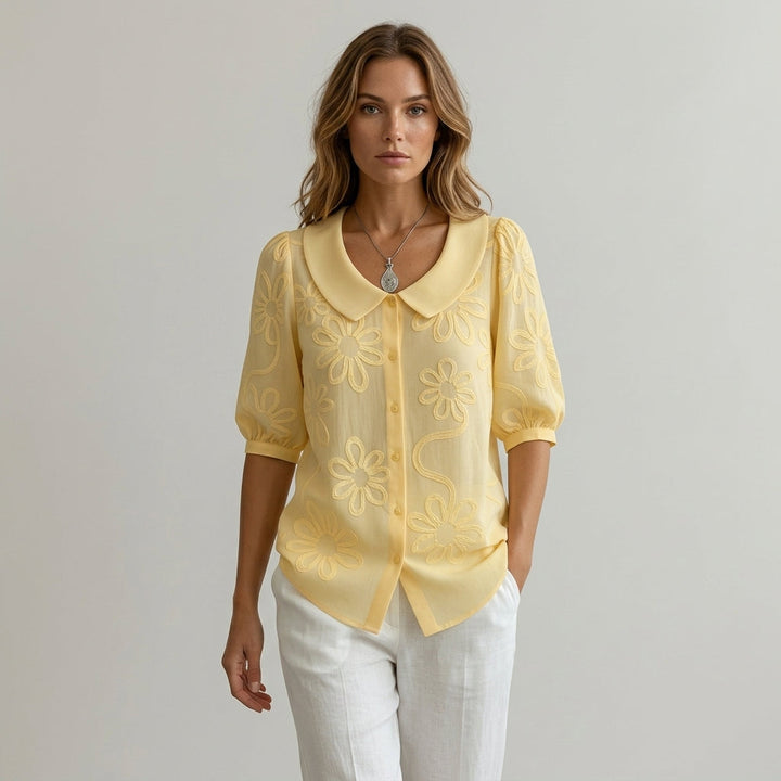 Drevante | Elena Embroidered Blouse