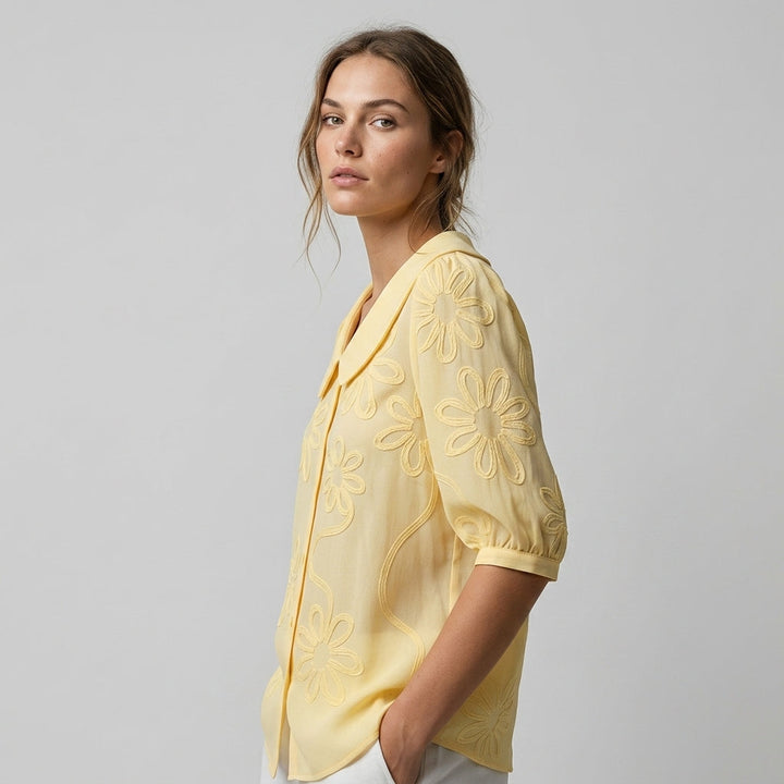 Drevante | Elena Embroidered Blouse